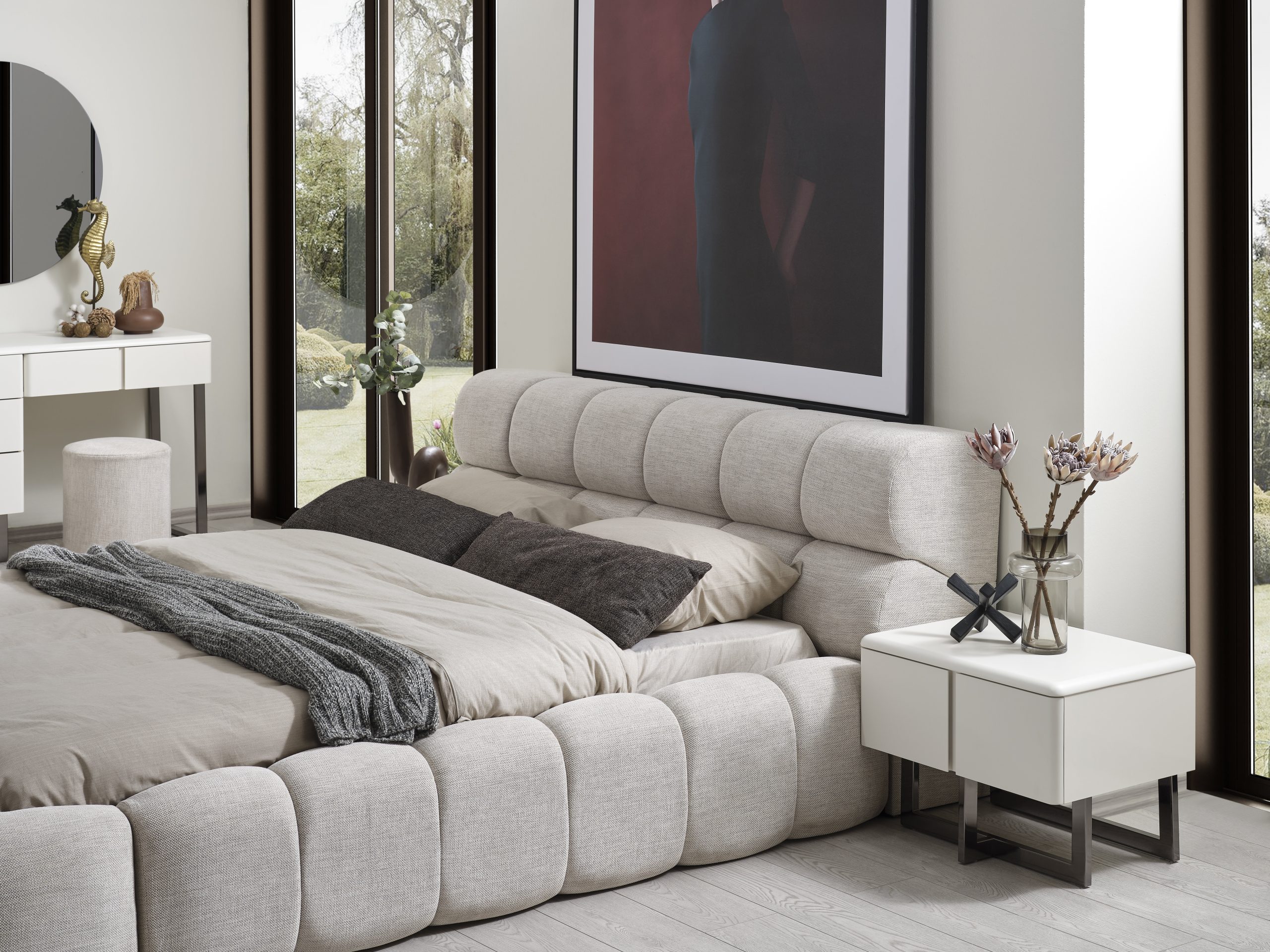 Dallas Yatak Odası & Giyinme Dolabı - Görsel 7