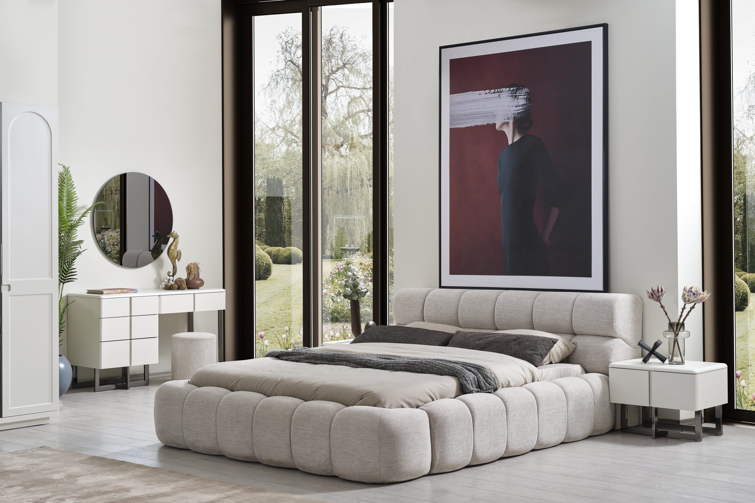 Dallas Yatak Odası & Giyinme Dolabı - Görsel 6