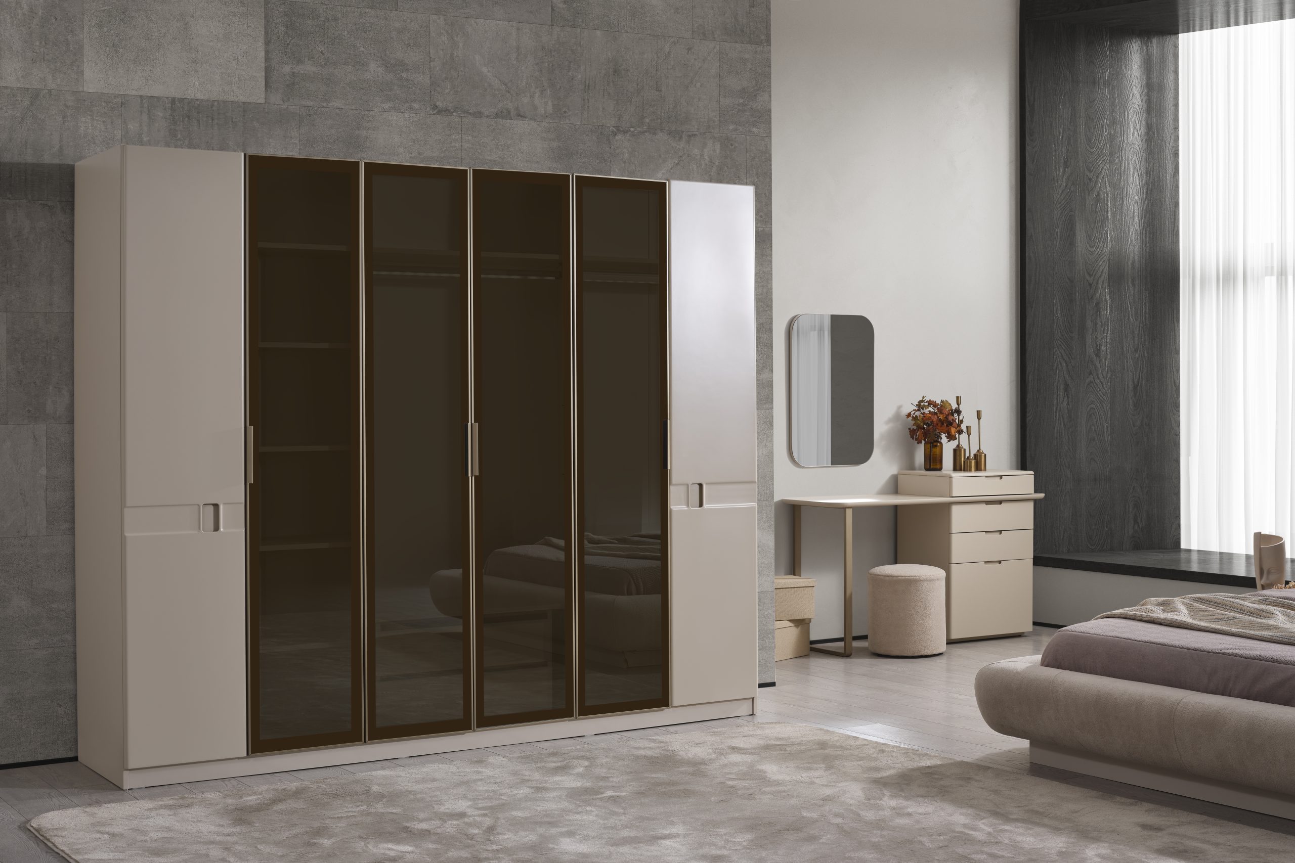 Lizbon Yatak Odası & Giyinme Dolabı - Görsel 8