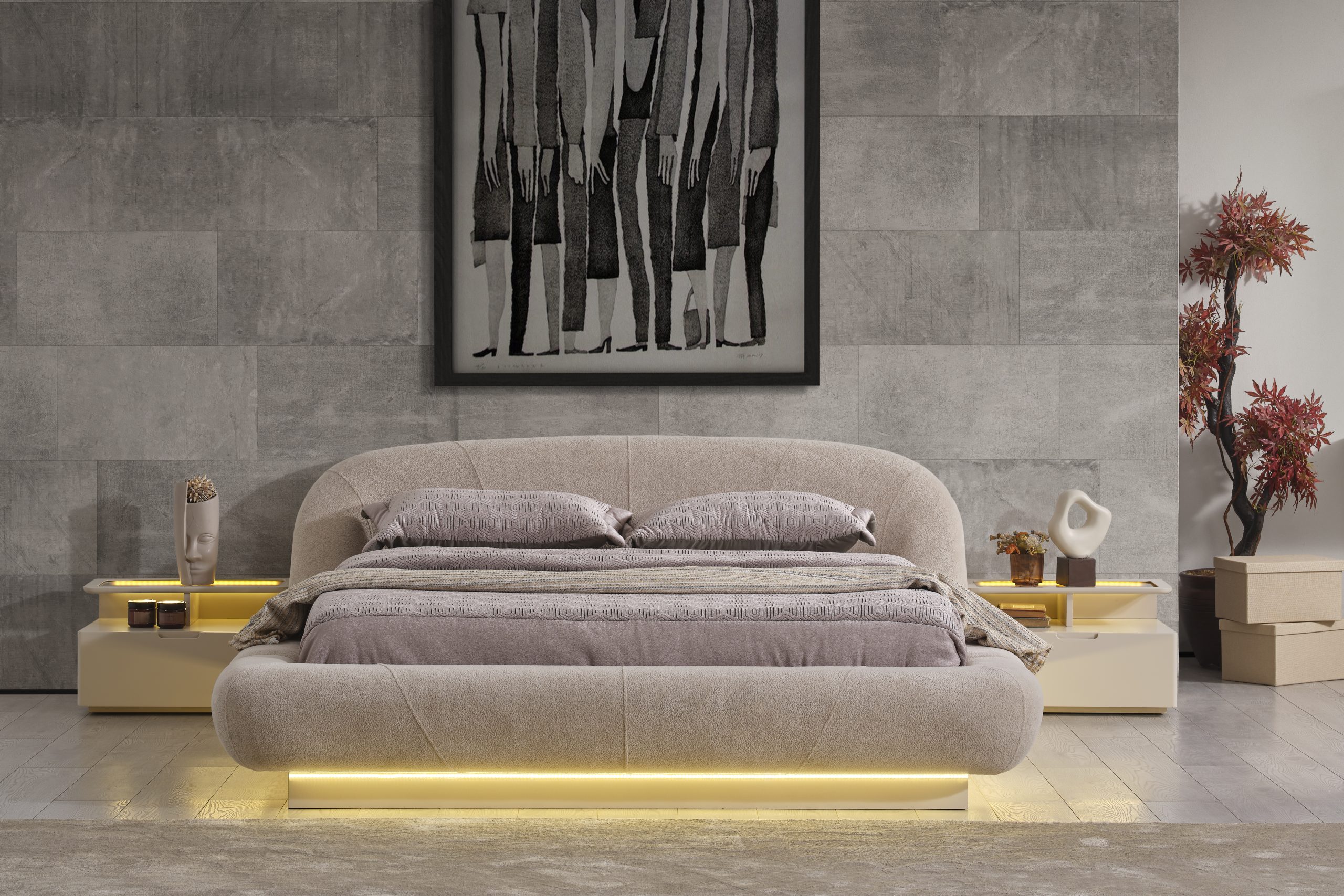 Lizbon Yatak Odası & Giyinme Dolabı - Görsel 4