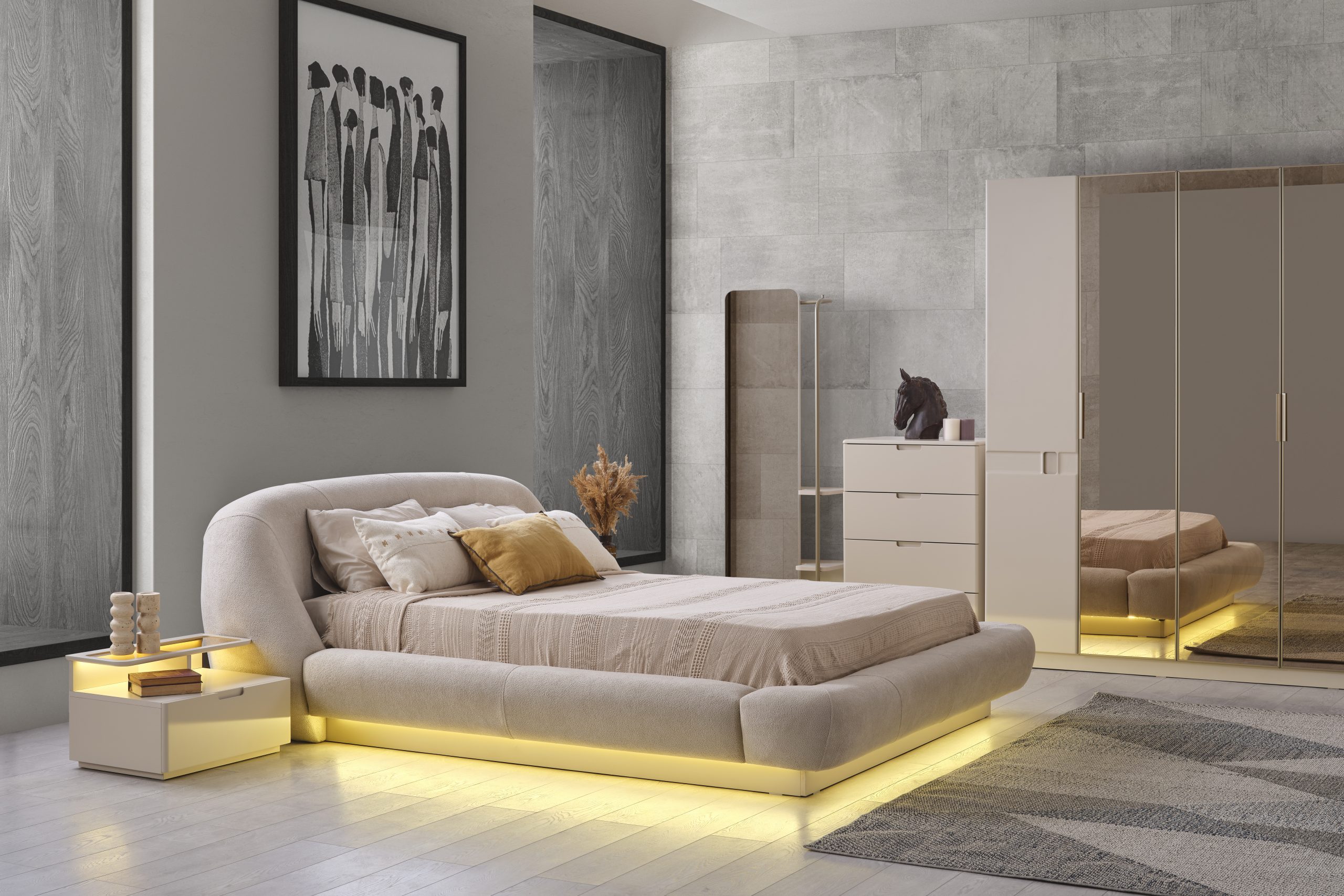 Lizbon Yatak Odası & Giyinme Dolabı - Görsel 23