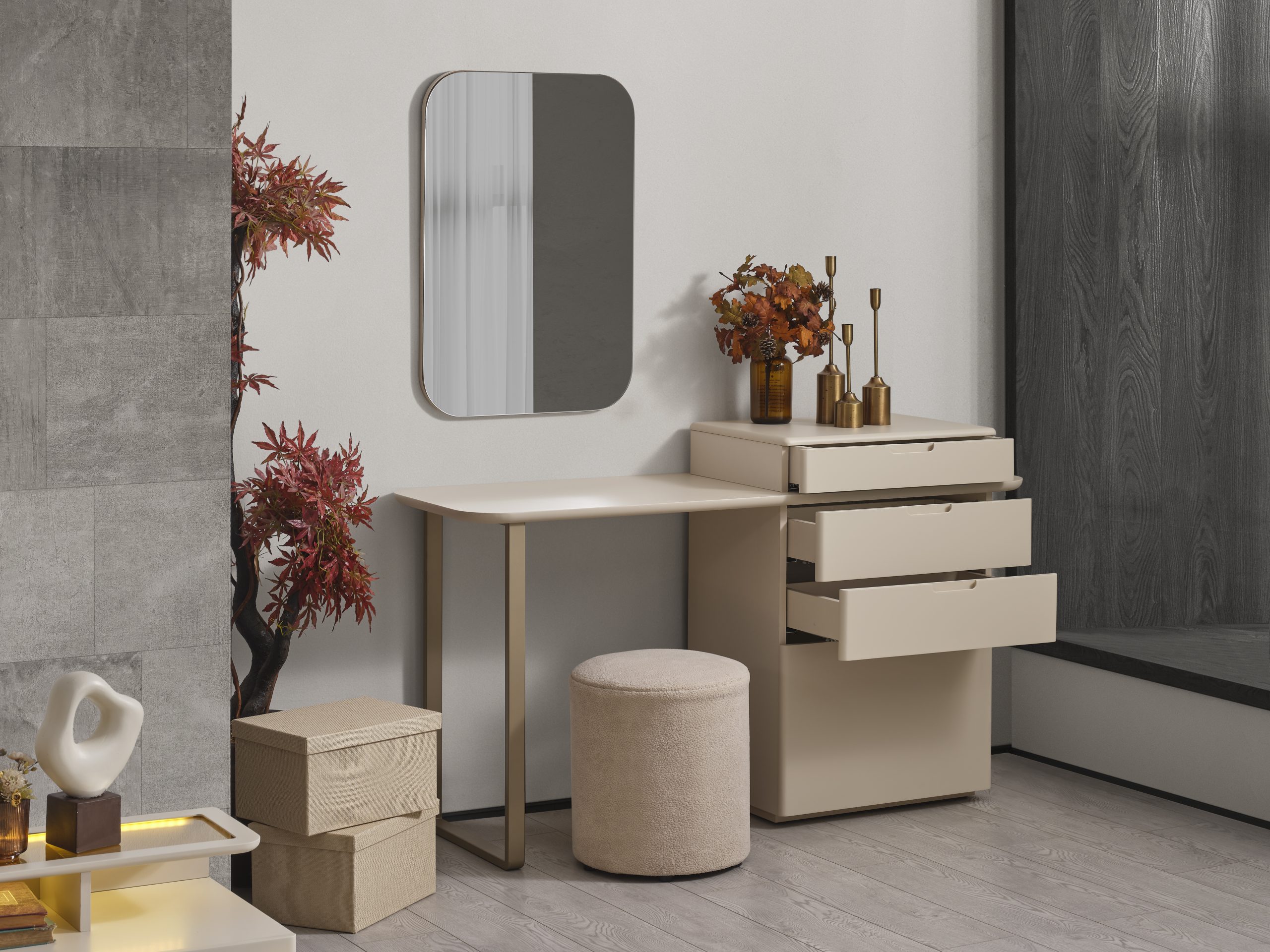 Lizbon Yatak Odası & Giyinme Dolabı - Görsel 14