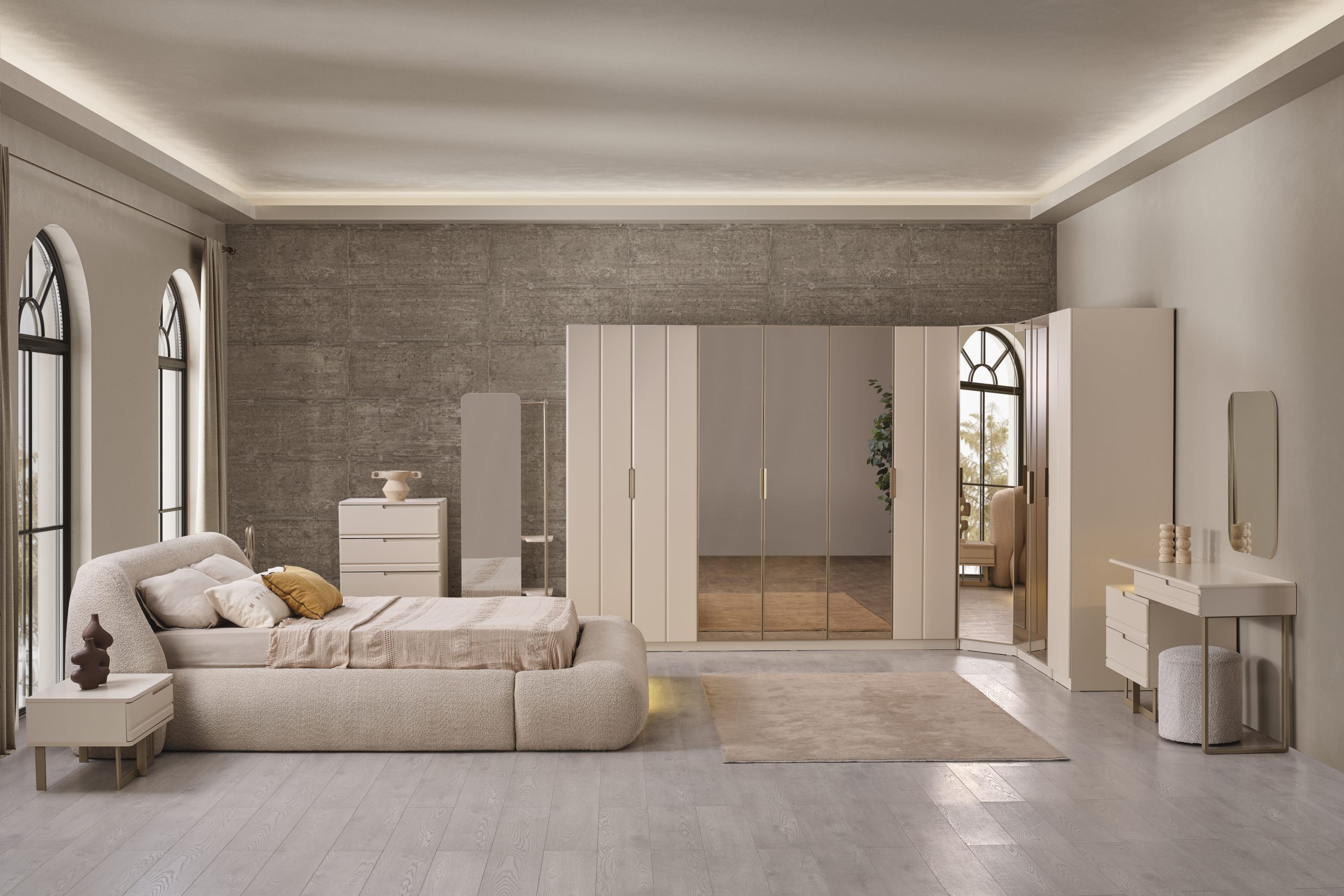 Oslo Yatak Odası & Giyinme Dolabı - Görsel 22