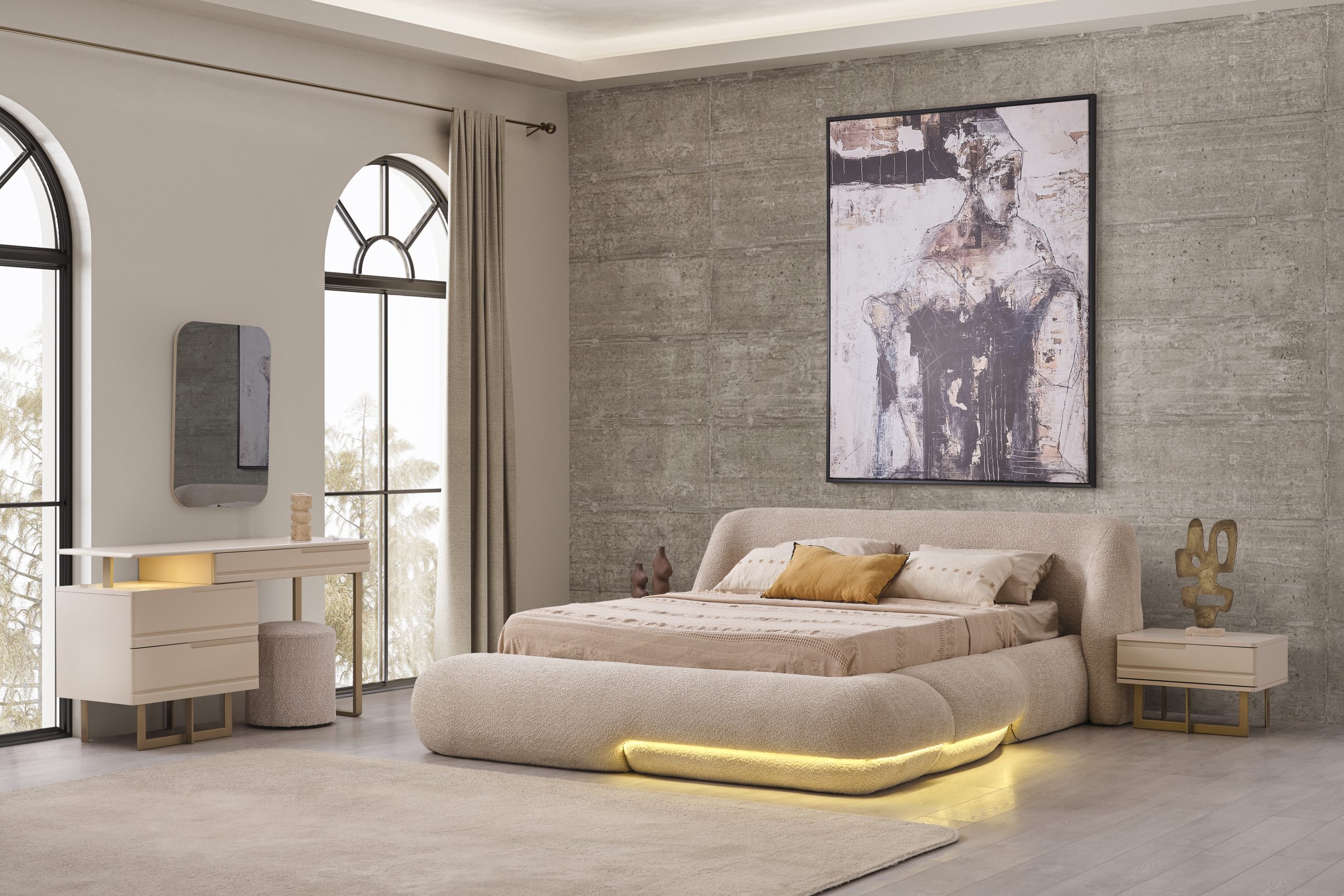 Oslo Yatak Odası & Giyinme Dolabı - Görsel 32